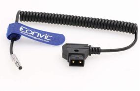 img 4 attached to 🔌 Eonvic Odyssey 7Q Neutrik Male to D-Tap Male Power Cable: 36" Video Standard Coiled Cable - High Performance and Reliable Connection