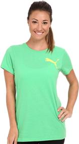 img 2 attached to 🐱 PUMA Women's Boy Fit Cat T-Shirt: Comfortable Apparel with a Stylish Twist