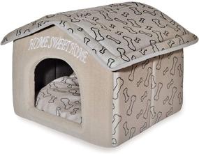 img 4 attached to 🐾 Top-Rated Indoor Pet House for Cats & Small Dogs – Compact and Simple Assembly