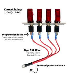 img 2 attached to MGI SpeedWare Toggle Switch Stainless