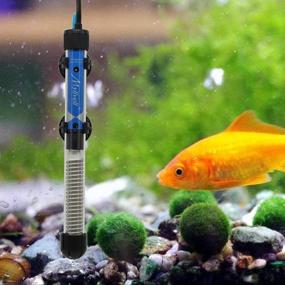 img 2 attached to Mylivell Submersible Auto Thermostat Aquarium Heater - Adjustable 🐠 Temperature, 50W, 100W, 200W, 300W, with Suction Cups for Fish Tanks