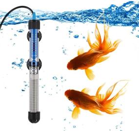 img 4 attached to Mylivell Submersible Auto Thermostat Aquarium Heater - Adjustable 🐠 Temperature, 50W, 100W, 200W, 300W, with Suction Cups for Fish Tanks