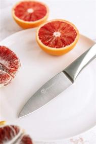 img 1 attached to 🔪 PomeloHome 3.5" Stainless Steel Paring Knife: German High Carbon Steel Perfection