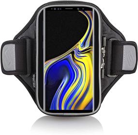 img 2 attached to 🏃 Sporteer Entropy E8 Running Armband - Fits iPhone 13 Pro Max, 12 Pro Max, 11 Pro Max, Xs Max, Galaxy S21+, S20+, Note 10, LG, Moto - Perfect for Cases