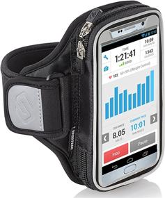 img 4 attached to 🏃 Sporteer Entropy E8 Running Armband - Fits iPhone 13 Pro Max, 12 Pro Max, 11 Pro Max, Xs Max, Galaxy S21+, S20+, Note 10, LG, Moto - Perfect for Cases