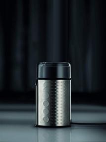 img 3 attached to ☕ Bodum Bistro Electric Coffee Grinder: Matte Chrome - The Perfect Blend of Precision and Style