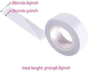 img 3 attached to 👙 Enhance Your Wardrobe with Boob Body Tape: Ideal Clear Fabric Strong Double Sided Tape for Clothes, Dress, Bra, Skin, and Bikini (5m/16ft)