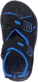 img 2 attached to 👟 Stylish and Durable: PROPEL Double Strapped Closed Toe Sandals for Boys