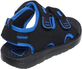 img 3 attached to 👟 Stylish and Durable: PROPEL Double Strapped Closed Toe Sandals for Boys