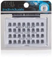 ardell individual trios eyelash, black, short: intensify your look with precision and elegance logo