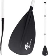 goplus adjustable 3 piece aluminum paddleboard logo