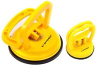 🔸 wfpower yellow suction cup dent puller: heavy duty glass lifter & dent remover logo