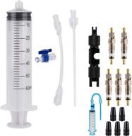 🚴 setrovic cycling syringe set: tubeless tire sealant injector with presta valve tools for bicycles logo