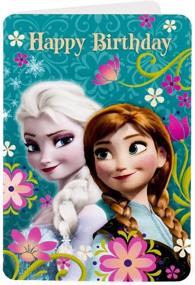 img 2 attached to Hallmark's 13" Large Frozen Gift Bag: Anna and Elsa Birthday Bliss with Card and Tissue Paper