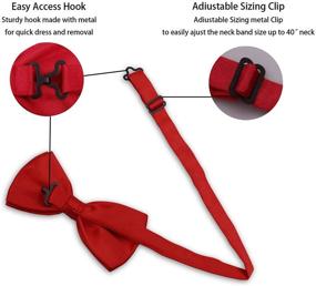 img 2 attached to 🎃 Pylrus Adjustable Pre-Tied Halloween Christmas Accessory