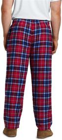 img 2 attached to 👖 Lands End Flannel Pajama Regular Men's Clothing: Comfy Sleep & Lounge Attire"