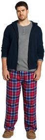 img 1 attached to 👖 Lands End Flannel Pajama Regular Men's Clothing: Comfy Sleep & Lounge Attire"