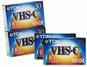 img 2 attached to TDK VHS-C Video Tape (4-Pack) - Rare Find, Discontinued by Manufacturer