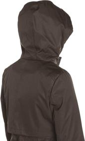 img 1 attached to kensie Women's Parka Jacket with Adjustable Waist and Removable Faux Fur Collar