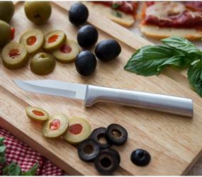 img 1 attached to 🔪 Rada Cutlery Small Peeling Paring Knife - Stainless Steel Blade & Aluminum Handle, 6-1/8" - Made in USA