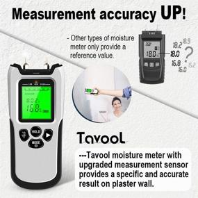 img 2 attached to 🌲 Enhanced Pin-Type Wood Moisture Meter - Digital Mold Detector Tester with Backlit LCD Display, Visual High-Medium-Low Moisture Content Design - Ideal for Firewood