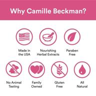 🌹 camille beckman spa botanicals skincare, rosewater & lemon hydration mist 4.7 oz - brightening and toning benefits logo