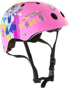 img 3 attached to 👑 Multi-Sport Skateboard and BMX Helmet - Titan Flower Princess Pink, Kid Size Small (Ages 5+)
