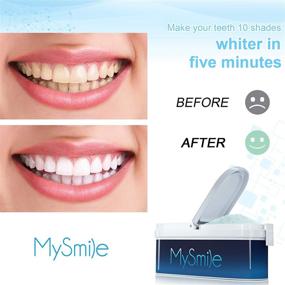img 1 attached to 🦷 Tooth Whitening Powder for a Brighter Smile, No-Mess Teeth Whitener, Effective Coffee, Smoking, Soda, Wine Stain Remover - Mint Flavor, 40g