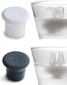 img 3 attached to 🐧 Polar Bear and Penguin Ice Cube Molds – Novelty Animal Shape Silicone Trays with Cover for Chilled Beverages