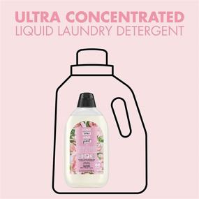 img 1 attached to 🌹 Love Home and Planet Rose Petal & Murumuru Ultra Concentrated Laundry Detergent - 2 Pack (132 Loads)