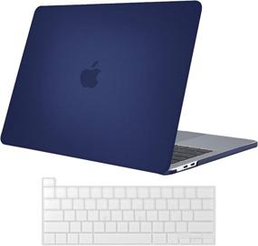 img 4 attached to 💻 ProCase MacBook Pro 16 Case A2141 2019 Release - Slim Protective Cover & Keyboard Skin for New MacBook Pro 16 Inch - Darkblue