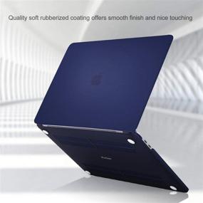 img 2 attached to 💻 ProCase MacBook Pro 16 Case A2141 2019 Release - Slim Protective Cover & Keyboard Skin for New MacBook Pro 16 Inch - Darkblue