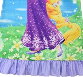 img 1 attached to WNQY Princess Pajamas Cartoon Print Nightgown Dress for Toddler Girls and Baby