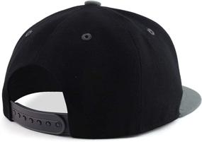 img 1 attached to 🧢 Trendy Apparel Shop: Stylish Structured Snapback Cap for Infants to Toddlers