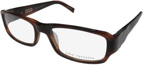 img 4 attached to John Varvatos V341 Eyeglasses 53 18 140