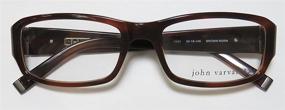 img 3 attached to John Varvatos V341 Eyeglasses 53 18 140