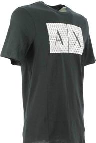 img 3 attached to Armani Exchange Mens Crew Neck