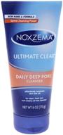 🧼 noxzema ultimate clear daily deep pore cleanser 6 oz (pack of 3): achieve better skin with this multi-pack deal! logo