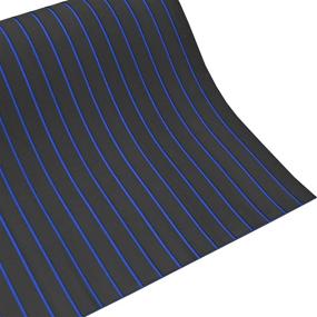 img 2 attached to 🛥️ EVA Foam Faux Teak Decking | Self-Adhesive Boat Decking Sheet | Marine Yacht RV Swimming Pool Flooring | Non-Skid Mat | 94.5"X35.4" Boat Flooring