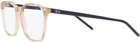 img 2 attached to Stylish Ray Ban RX5387 Transparent Eyeglass Frames for Men - Perfect Men's Accessories