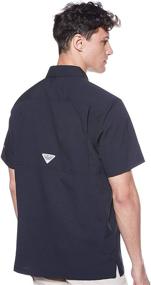 img 3 attached to 👕 Columbia Slack Shirt Black Large Men's Activewear: Performance and Style Combined