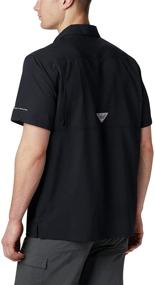 img 2 attached to 👕 Columbia Slack Shirt Black Large Men's Activewear: Performance and Style Combined