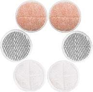 bissell spinwave 2039a 2124 replacement pads: 2 soft, 2 scrubby, 2 heavy scrub - high-quality replacements logo