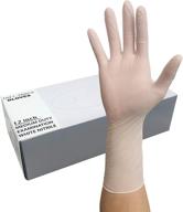 infi touch latex gloves powder length logo