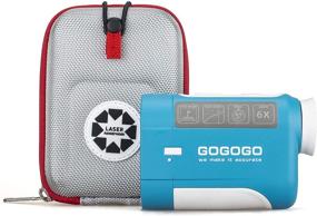 img 4 attached to 🎯 Gogogo Sport Vpro Laser Rangefinder: Advanced Golf & Hunting Range Finder with Slope, Pinsensor, and Flag-Lock Features - Measure Golfing Distance up to 650Y/900Y