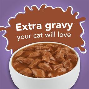 img 1 attached to Purina Friskies Gravy Wet Cat Food, Extra Gravy Chunky Turkey in Savory Gravy - (24) 5.5 oz. Cans