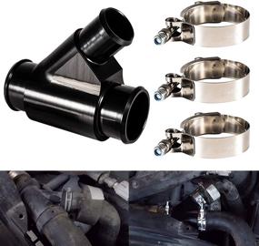 img 4 attached to 🔧 Goupgo Weldless Dual Radiator Coolant Y-Pipe - Compatible with Dodge Ram 2500 3500 6.7L Cummins Diesel 2013-2020 - Improved SEO