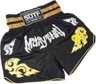 🥊 men's sotf boxing shorts - training & fighting muay thai shorts for martial arts логотип