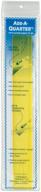 cm designs transparent yellow ruler: 12-inch precision measuring tool with clear visibility logo