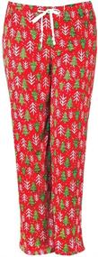img 3 attached to Cozy up this Christmas with Hello Mello Women's Holiday Lounge Pants & Gift Travel Tote